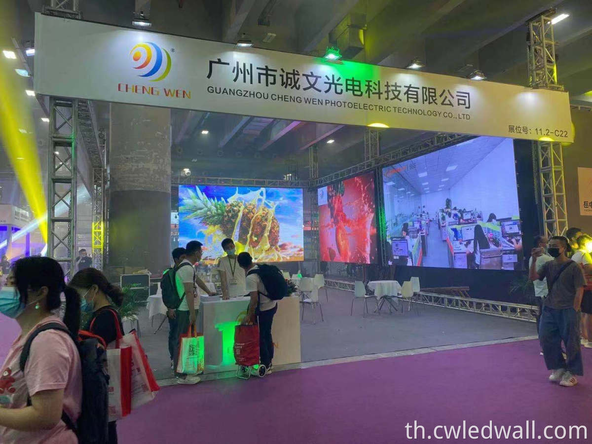 กำแพง LED นิทรรศการ Exhibition led wall